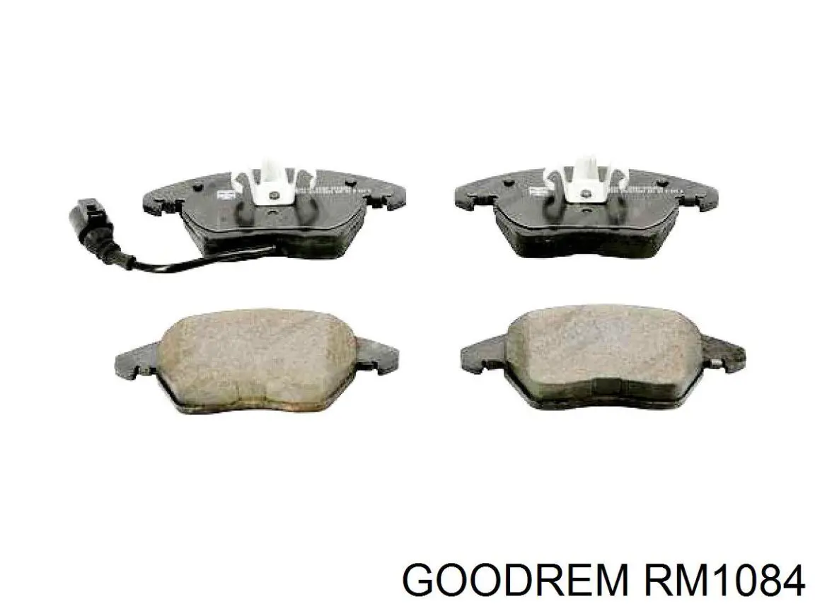 RM1084 Goodrem Klocki hamulcowe przednie tarczowe