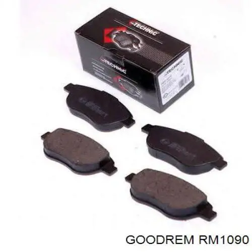 Klocki hamulcowe przednie tarczowe Goodrem RM1090 cena, od 23,81 USD