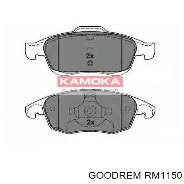 Klocki hamulcowe przednie tarczowe RM1150 Goodrem