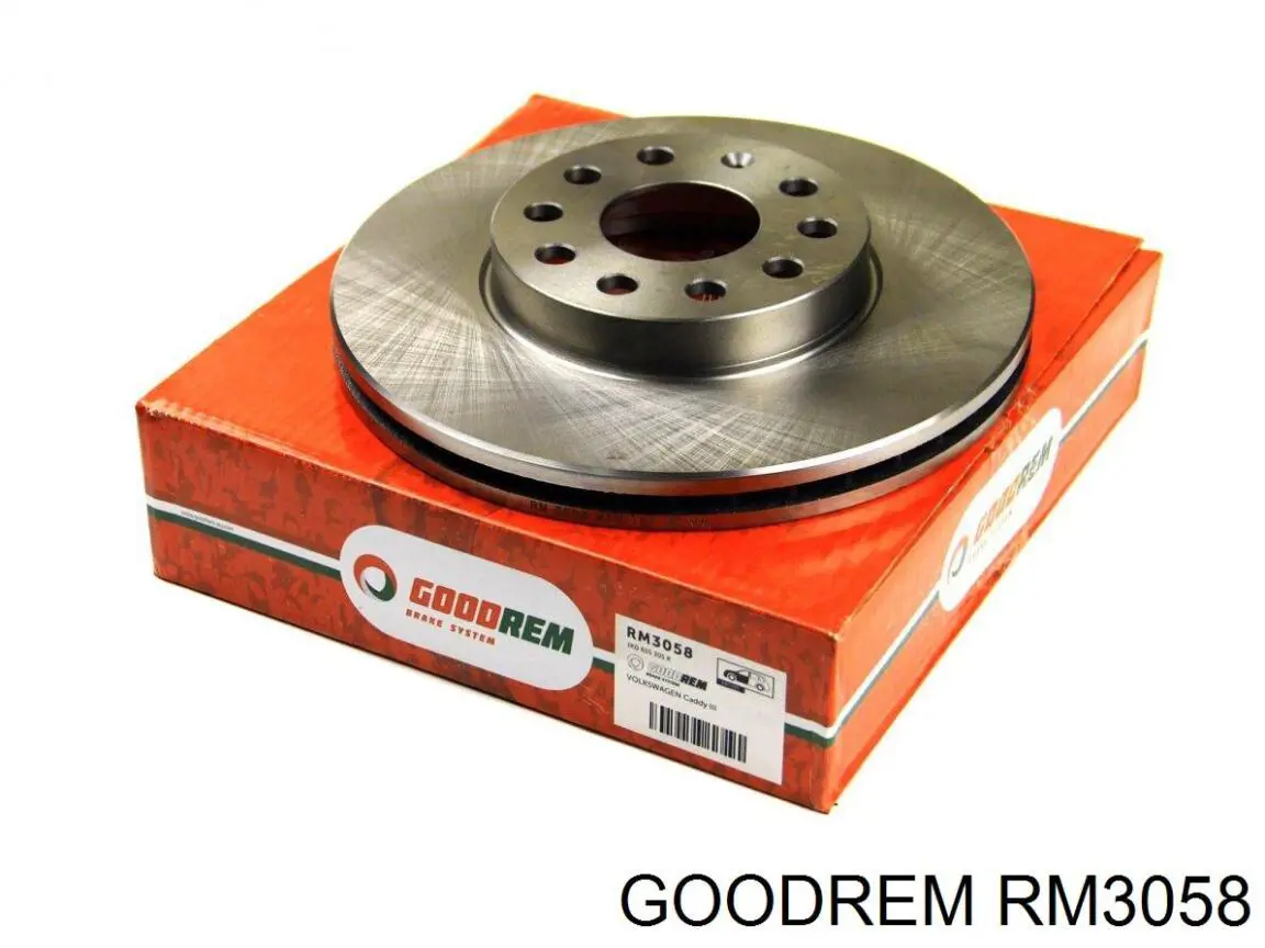 Tarcza hamulcowa przednia RM3058 Goodrem