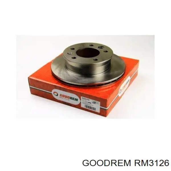 Tarcza hamulcowa przednia Goodrem RM3126 cena, od 45,20 USD
