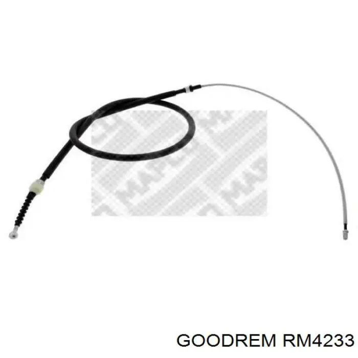 Linka hamulca ręcznego tylna prawa/lewa RM4233 Goodrem