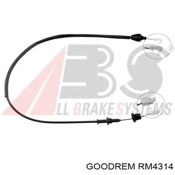 Do koszyka RM4314 Goodrem Linka gazu