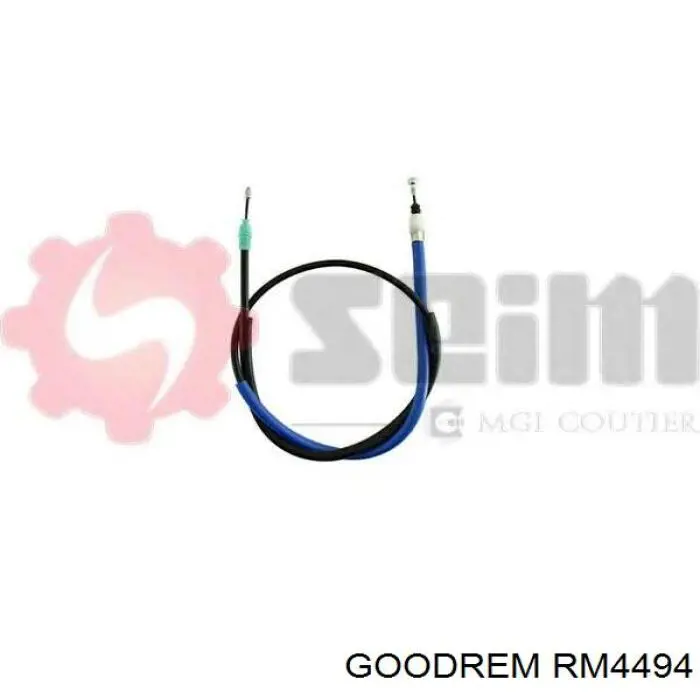 Linka hamulca ręcznego tylna lewa Goodrem RM4494