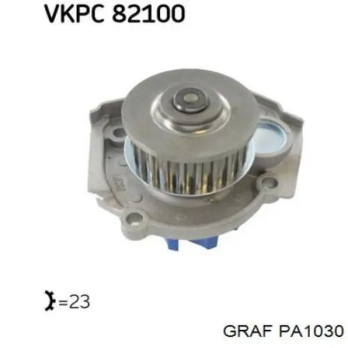 Pompa chłodząca wodna Graf PA1030 cena, od 35,36 USD