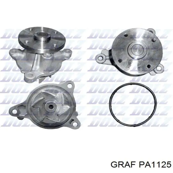 PA1125 Graf pompa chłodząca wodna
