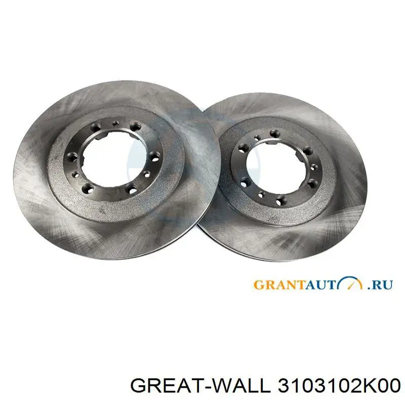 Tarcza hamulcowa przednia Great Wall 3103102K00 cena, od 55,48 USD
