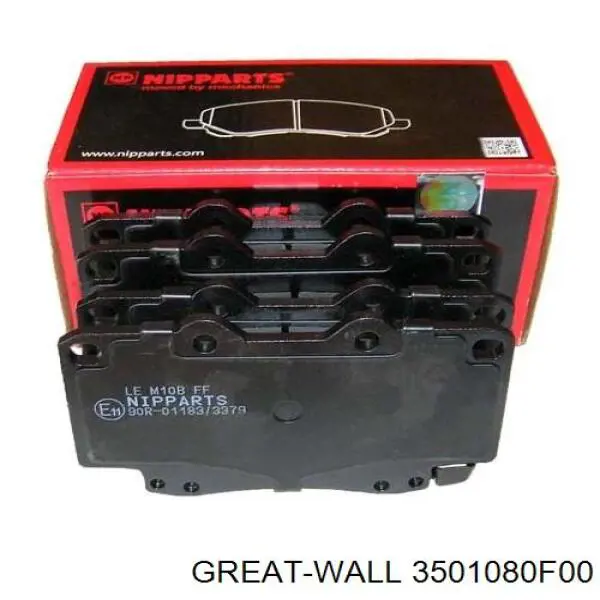 3501080F00 Great Wall Klocki hamulcowe przednie tarczowe