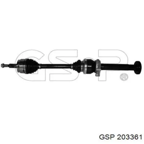 Półoś napędowa przednia prawa VAG 7E0407276S cena, od 190,34 USD