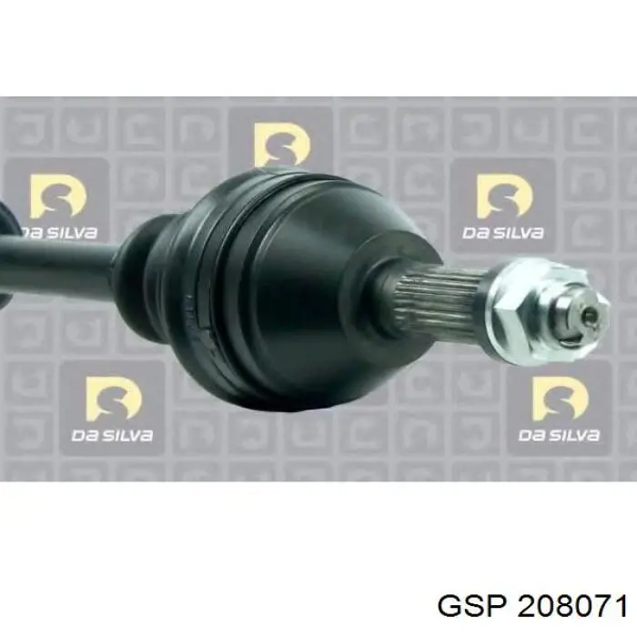 Półoś napędowa przednia prawa GSP 208071 cena, od 103,86 USD
