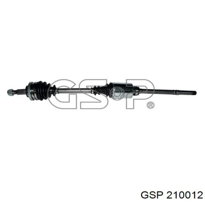 Półoś napędowa przednia prawa GSP 210012 cena, od 122,68 USD