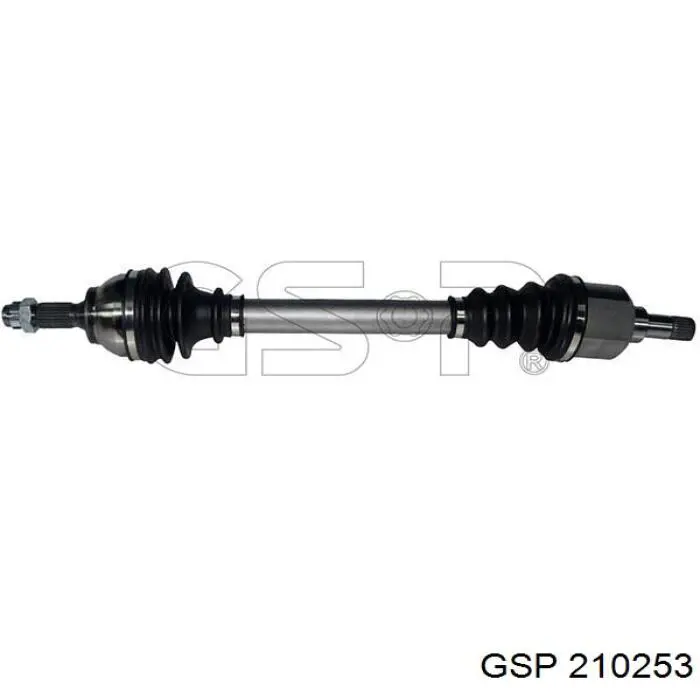 Półoś napędowa przednia lewa GSP 210253 cena, od 104,88 USD