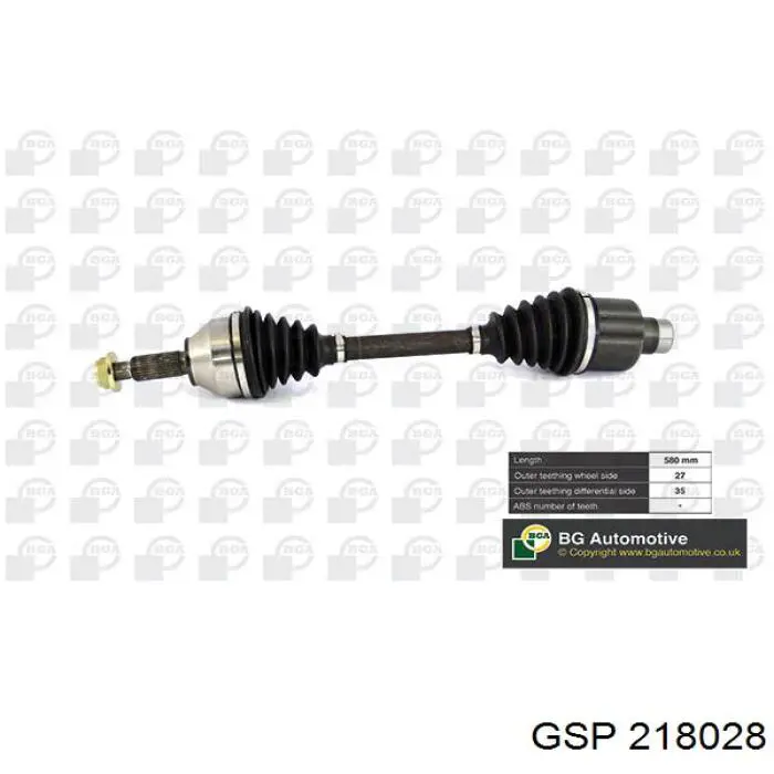 Półoś napędowa przednia prawa Ford 1600646 cena, od 77,80 USD