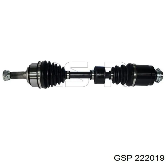 Do koszyka NCV21504 GSP Półoś napędowa przednia prawa