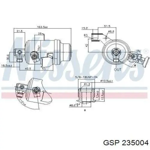 Półoś tylna TDS0071 Magneti Marelli