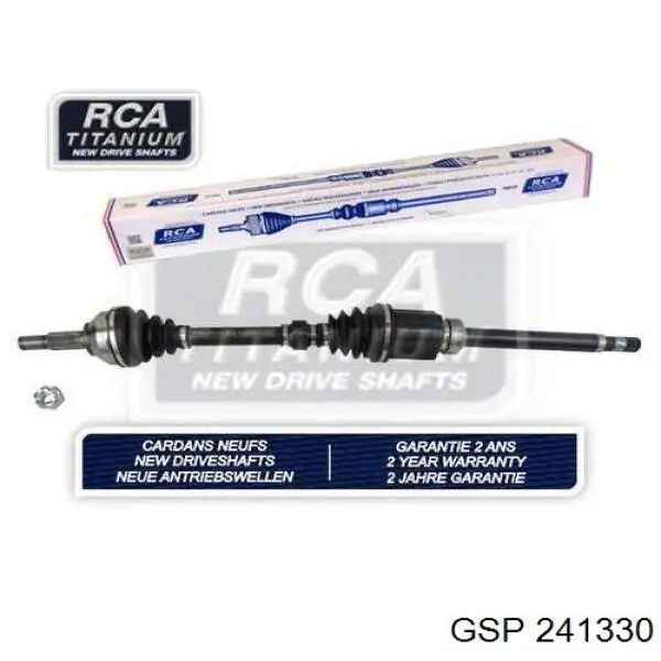 Półoś napędowa przednia prawa GSP 241330 cena, od 150,42 USD