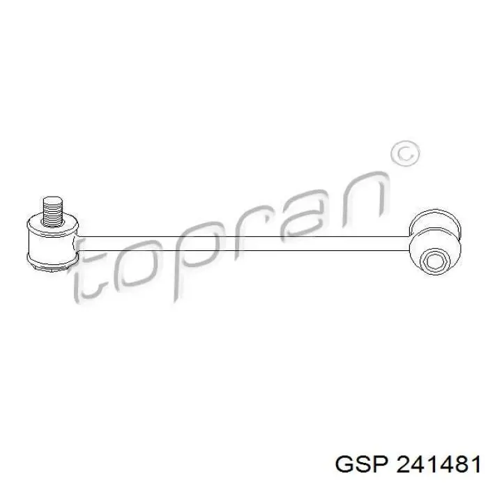 Półoś napędowa przednia lewa GSP 241481 cena, od 146,74 USD
