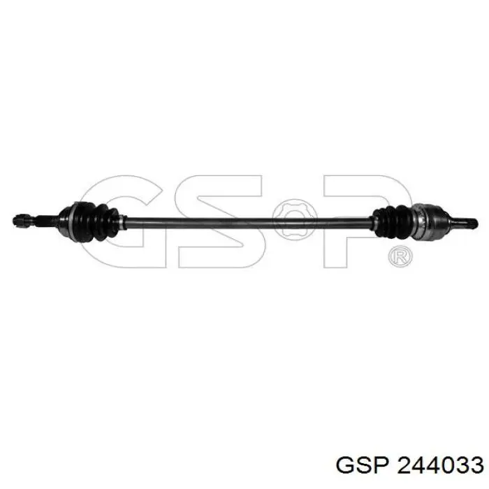 Półoś napędowa przednia prawa DS9504R BGA