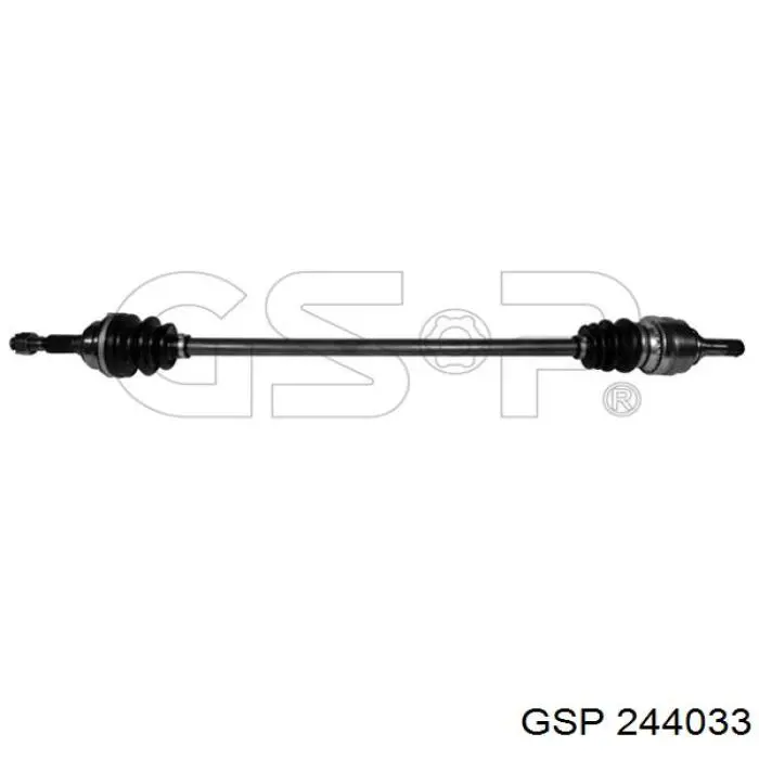 Półoś napędowa przednia prawa DS9504R BGA