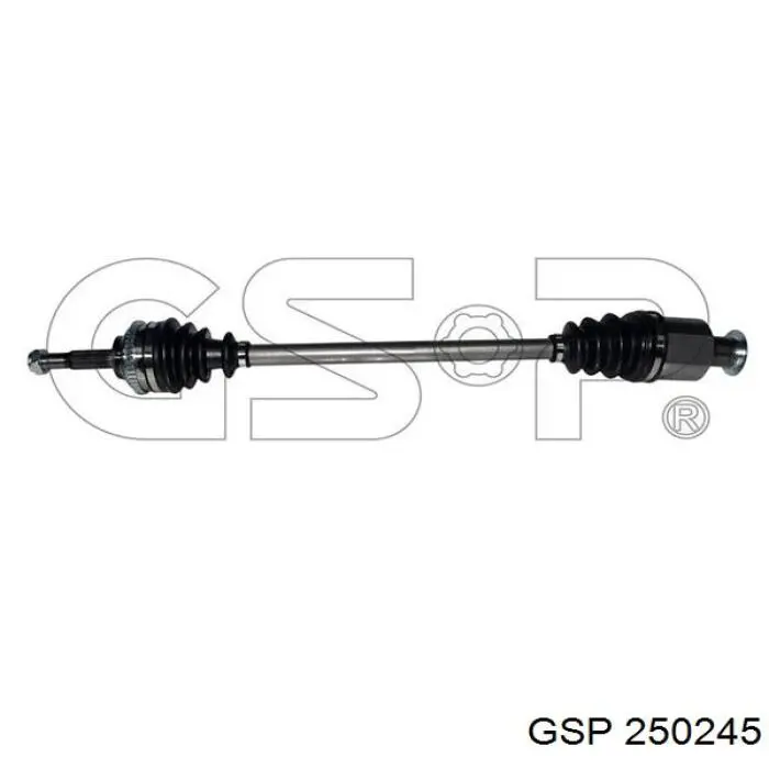 Półoś napędowa przednia prawa GSP 250245 cena, od 88,98 USD