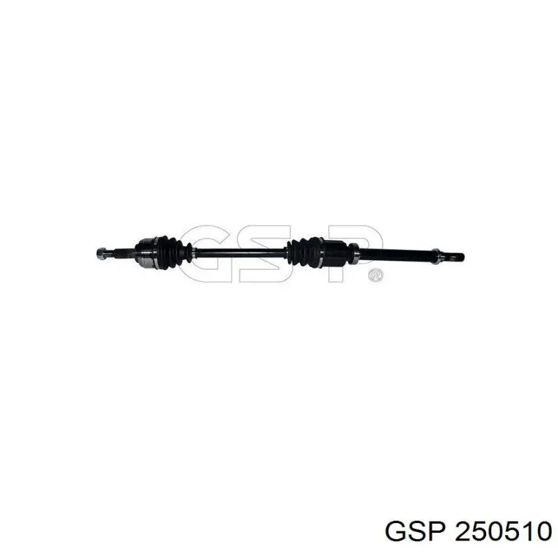 Półoś napędowa przednia prawa GSP 250510 cena, od 105,30 USD
