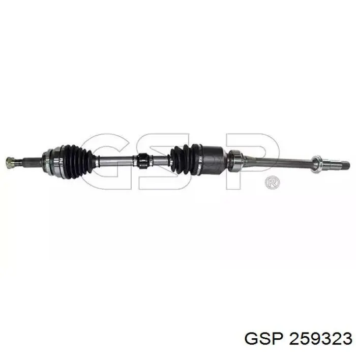 Półoś napędowa przednia prawa GSP 259323 cena, od 88,94 USD
