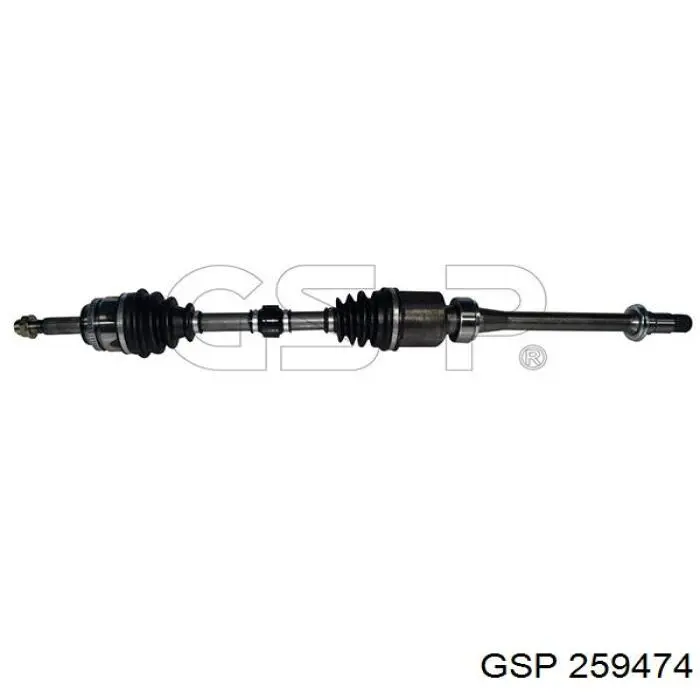 Półoś napędowa przednia prawa GSP 259474 cena, od 42,14 USD