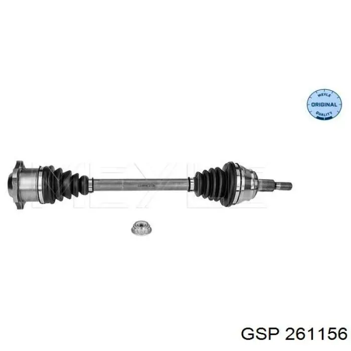 Półoś napędowa przednia lewa GSP 261156 cena, od 111,96 USD