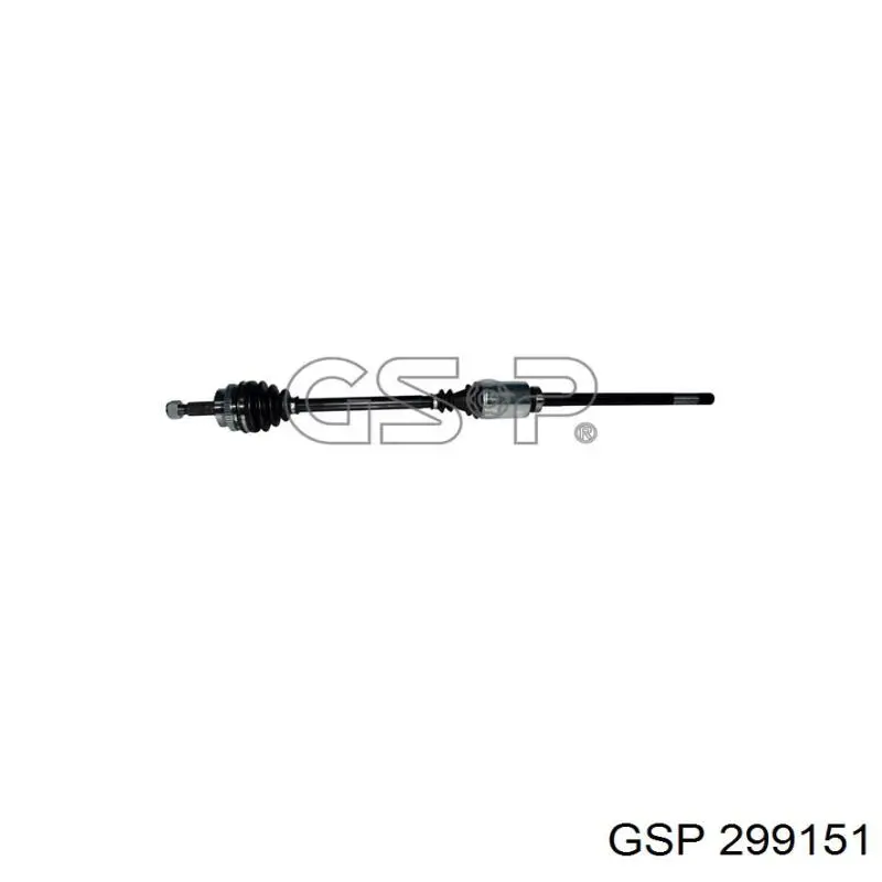 Półoś napędowa przednia prawa GSP 299151 cena, od 141,46 USD
