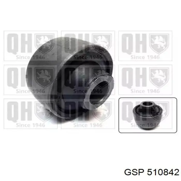 Do koszyka 510842 GSP Silentblock przedniego wahacza dolnego