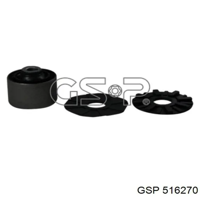 516270 GSP silentblock tylnego wahacza podłużnego przedni