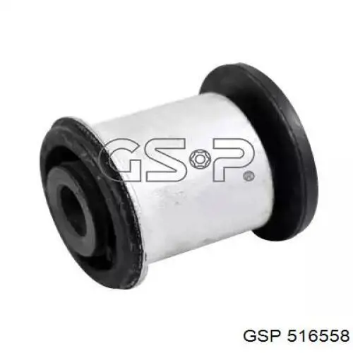 Do koszyka 516558 GSP Silentblock tylny (poduszka) reduktora mostu tylnego