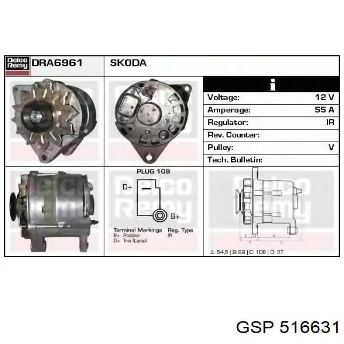 Silentblock tylnego wahacza podłużnego przedni GSP 516631 cena, od 14,54 USD