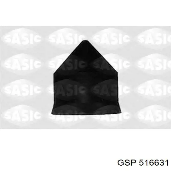 Do koszyka 516631 GSP Silentblock tylnego wahacza podłużnego przedni