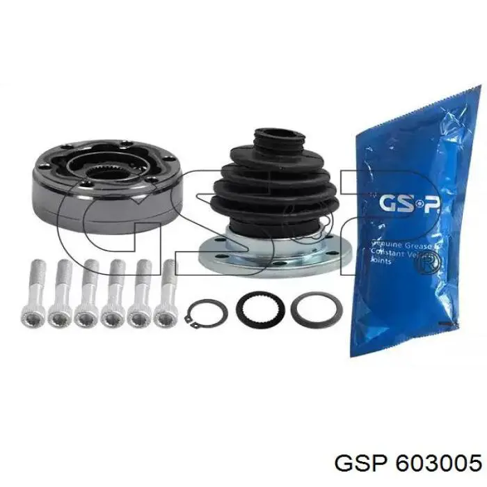 Przegub homokinetyczny przedni wewnętrzny GSP 603005 cena, od 39,37 USD