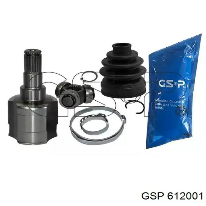 Przegub homokinetyczny przedni wewnętrzny GSP 612001 cena, od 38,88 USD