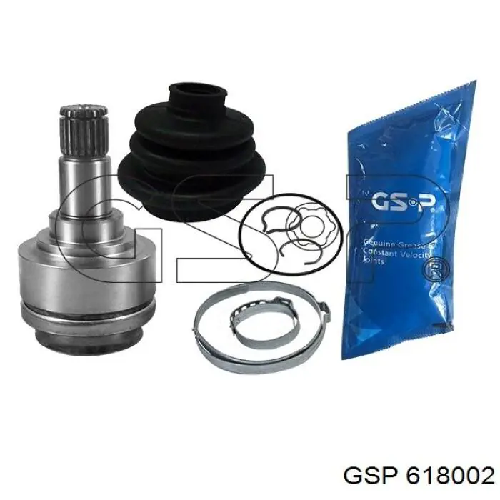 Przegub homokinetyczny przedni wewnętrzny GSP 618002 cena, od 47,73 USD
