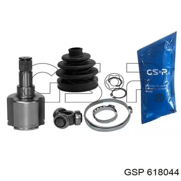 Przegub homokinetyczny wewnętrzny przedni lewy GSP 618044 cena, od 70,10 USD