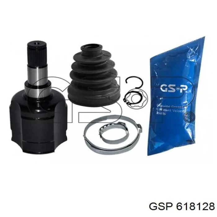 Przegub homokinetyczny wewnętrzny przedni lewy GSP 618128 cena, od 51,59 USD