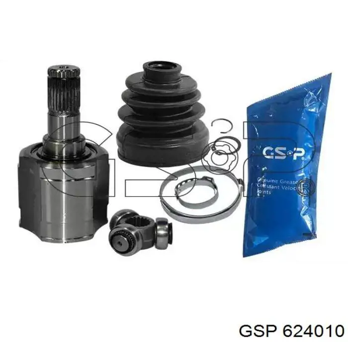 Przegub homokinetyczny przedni wewnętrzny GSP 624010 cena, od 35,74 USD