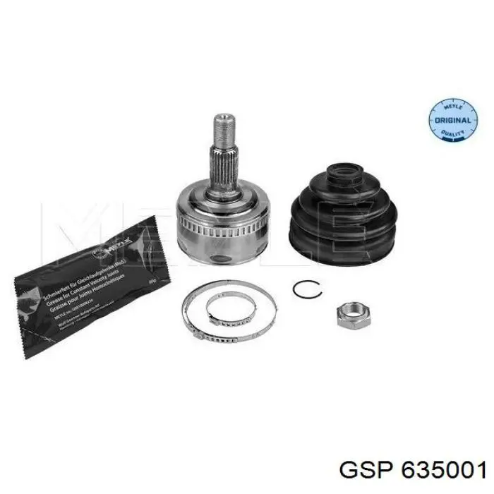 Przegub homokinetyczny przedni wewnętrzny GSP 635001 cena, od 50,14 USD