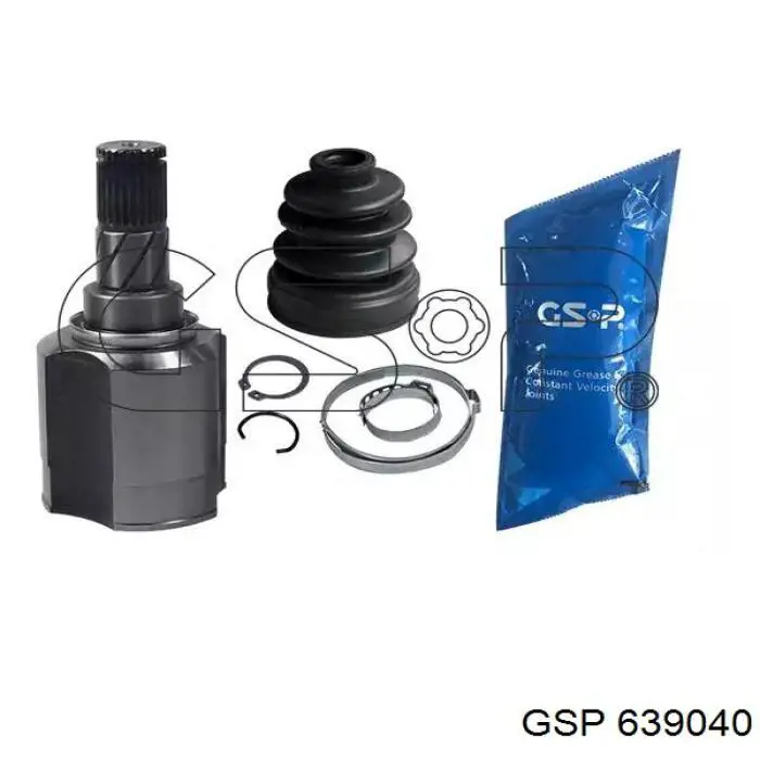 Przegub homokinetyczny wewnętrzny przedni prawy GSP 639040 cena, od 61,44 USD