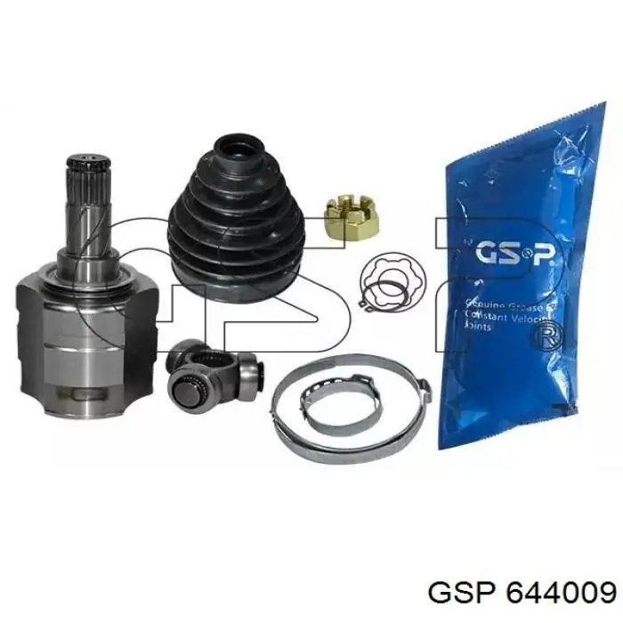 Przegub homokinetyczny przedni wewnętrzny GSP 644009 cena, od 46,51 USD