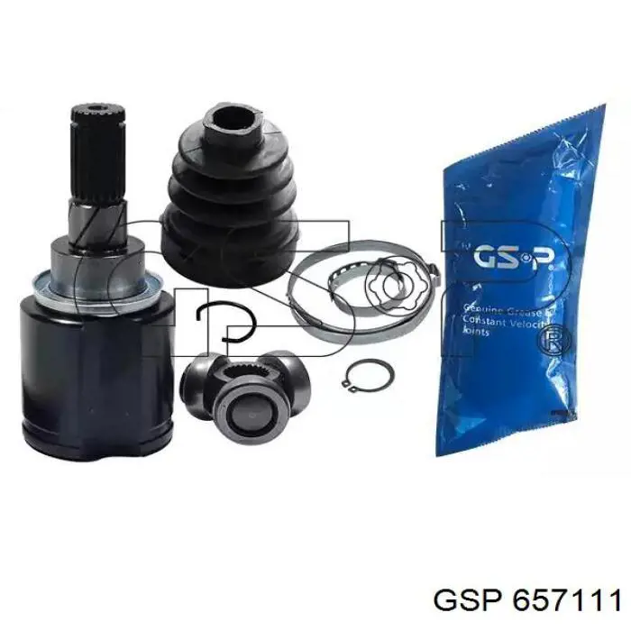 Przegub homokinetyczny wewnętrzny tylny GSP 657111 cena, od 41,63 USD