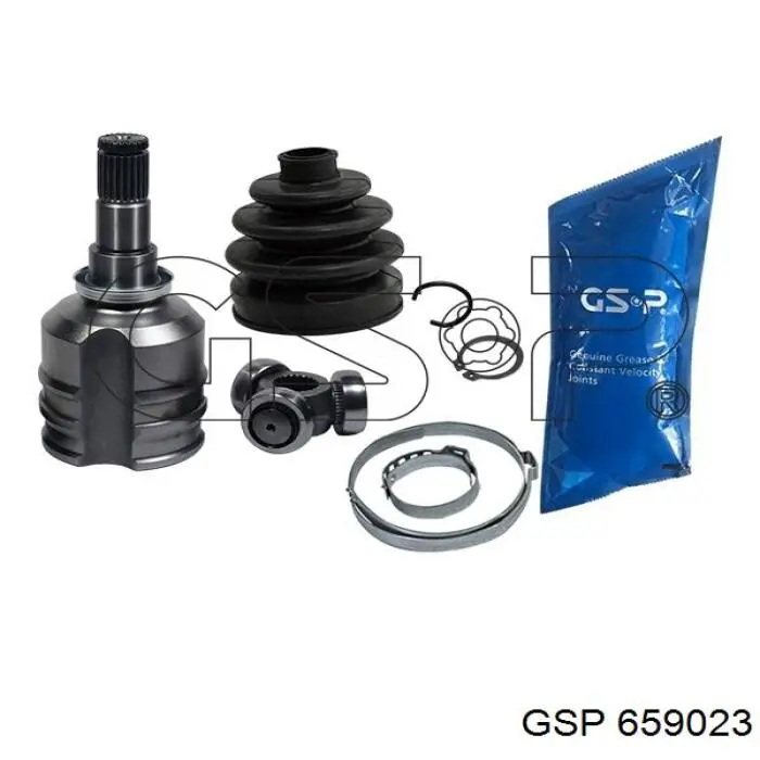 Przegub homokinetyczny wewnętrzny przedni prawy GSP 659023 cena, od 45,94 USD