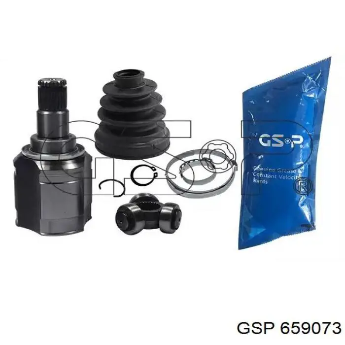 Przegub homokinetyczny wewnętrzny przedni lewy GSP 659073 cena, od 51,08 USD