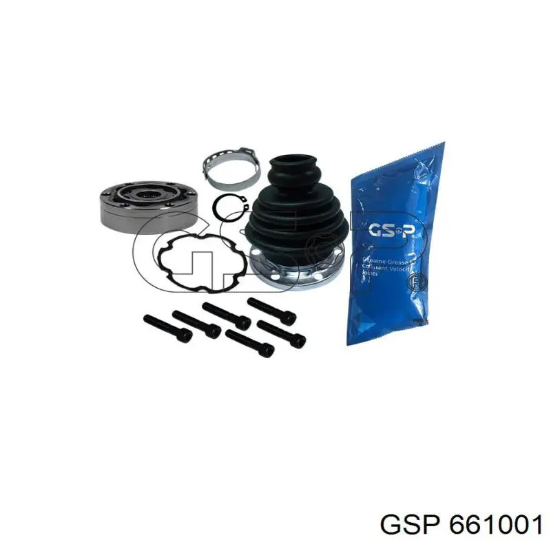 Przegub homokinetyczny przedni wewnętrzny GSP 661001 cena, od 39,54 USD