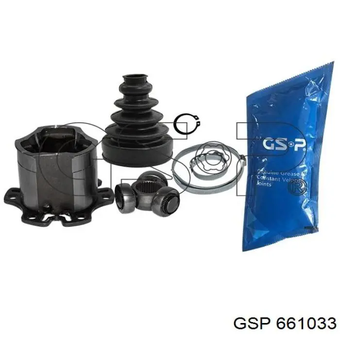 Przegub homokinetyczny przedni wewnętrzny GSP 661033 cena, od 50,73 USD