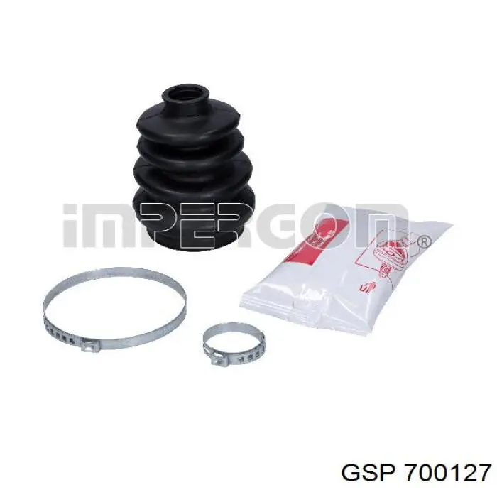 Osłona przegubu homokinetycznego półosi przedniej wewnętrzna GSP 700127 cena, od 8,62 USD