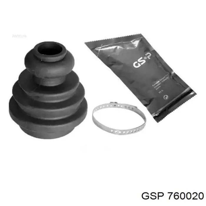 Osłona przegubu homokinetycznego półosi przedniej wewnętrzna GSP 760020 cena, od 13,57 USD